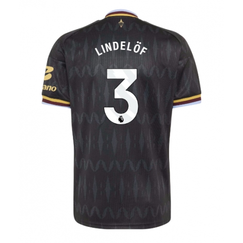Aston Villa Victor Lindelof #3 Maglia Gara Trasferta Repliche 2026-27 Maniche Corte Aston Villa Victor Lindelof #3 Maglia Gara Trasferta Repliche 2026-27 Maniche Corte